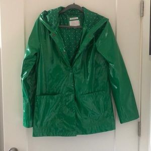 Plastic raincoat